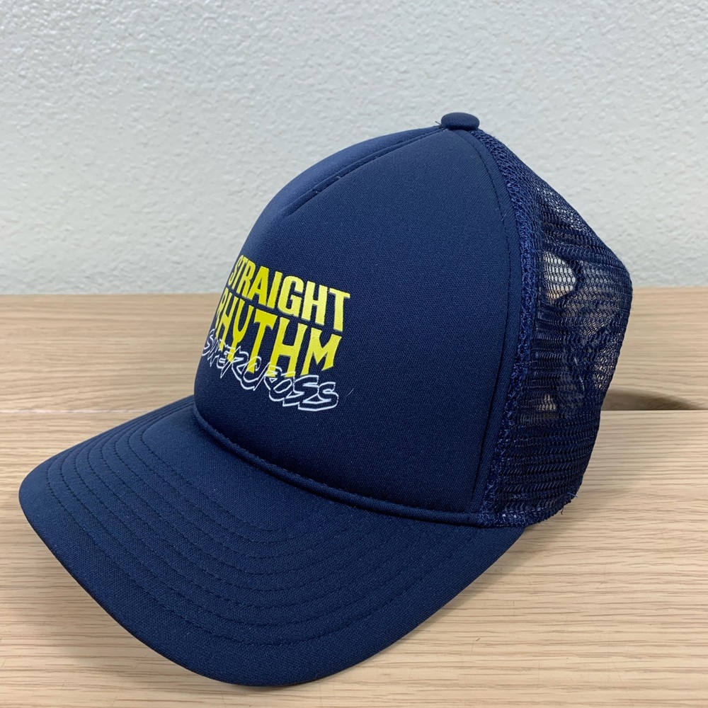 Redbull Straight Rhythm Supercross Trucker Hat Blue Adjustable Back Strap Rare